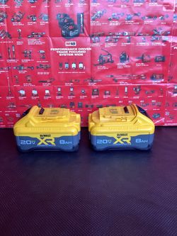 DEWALT 20V MAX POWERPACK LITHIUM-ION 8.0 AH BATTERY