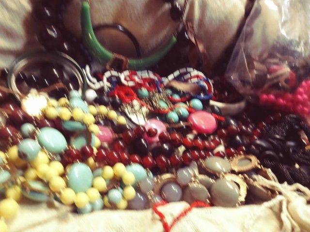 Vintage Jewelry Mixed Huge Lot Almost 4Lbs For Crafting