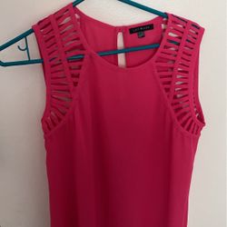 Hot pink shirt