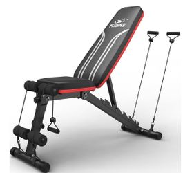 Adjustable Weight Bench – Foldable Home Gym Bench