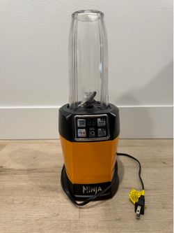 Nutri Ninja Pro Auto-iQ 1000-Watt Blender Base Cup Blade BL480 Tested & Working