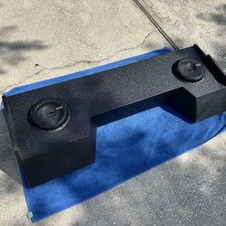 Dodge Ram Memphis Audio Dual Subwoofer Enclosure