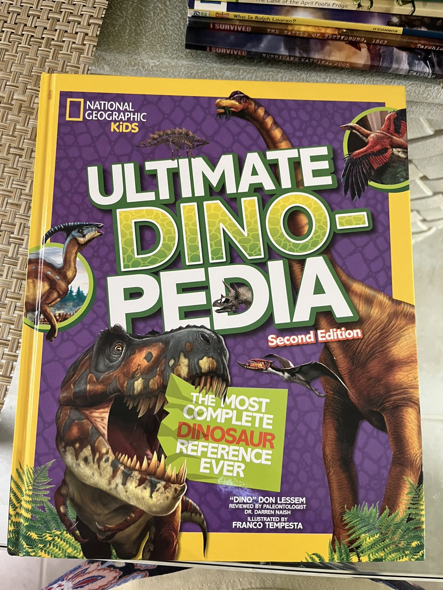National Geographic kids ultimate Dino-Pedia second edition.