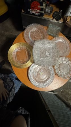 Mixed Glass Plates – Bulk Lot – Restaurant / Catering