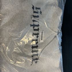 Supreme Old English Hoodie Gray - Size M