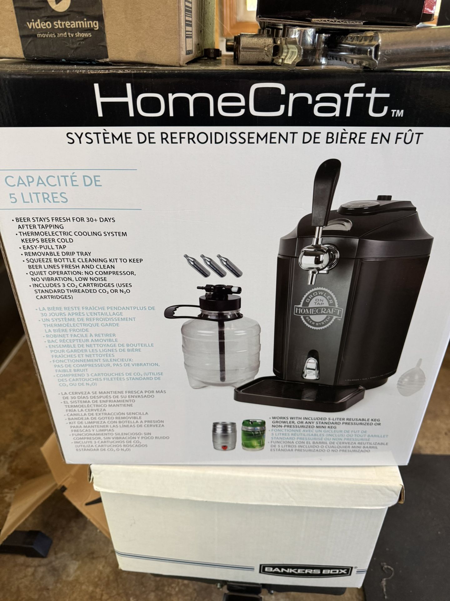 Homecraft Beer Cooling System Kegerator