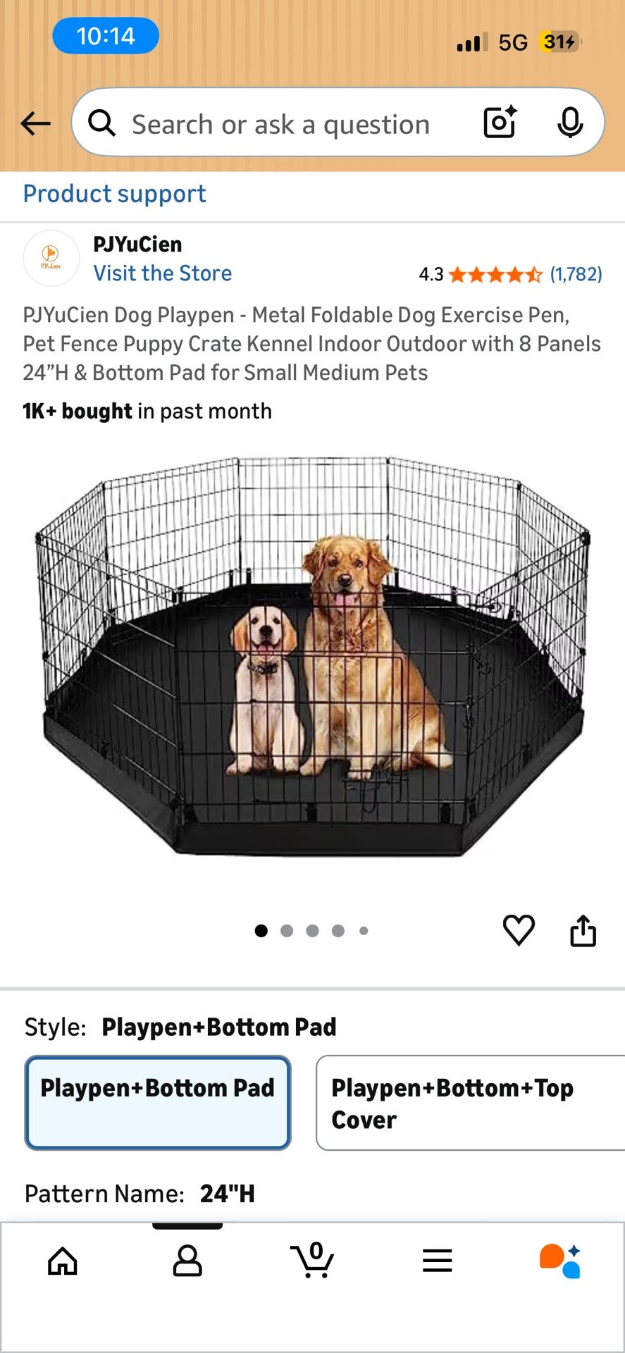 Dog Play Pen / Crate