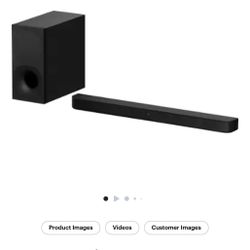 Sony Soundbar And Subwoofer 