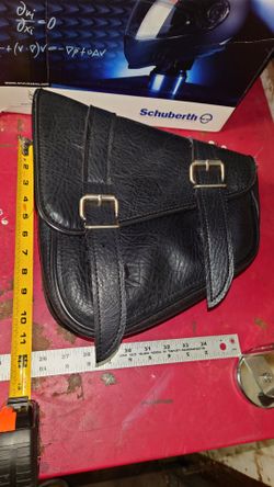 Small swing arm bag motorcycle