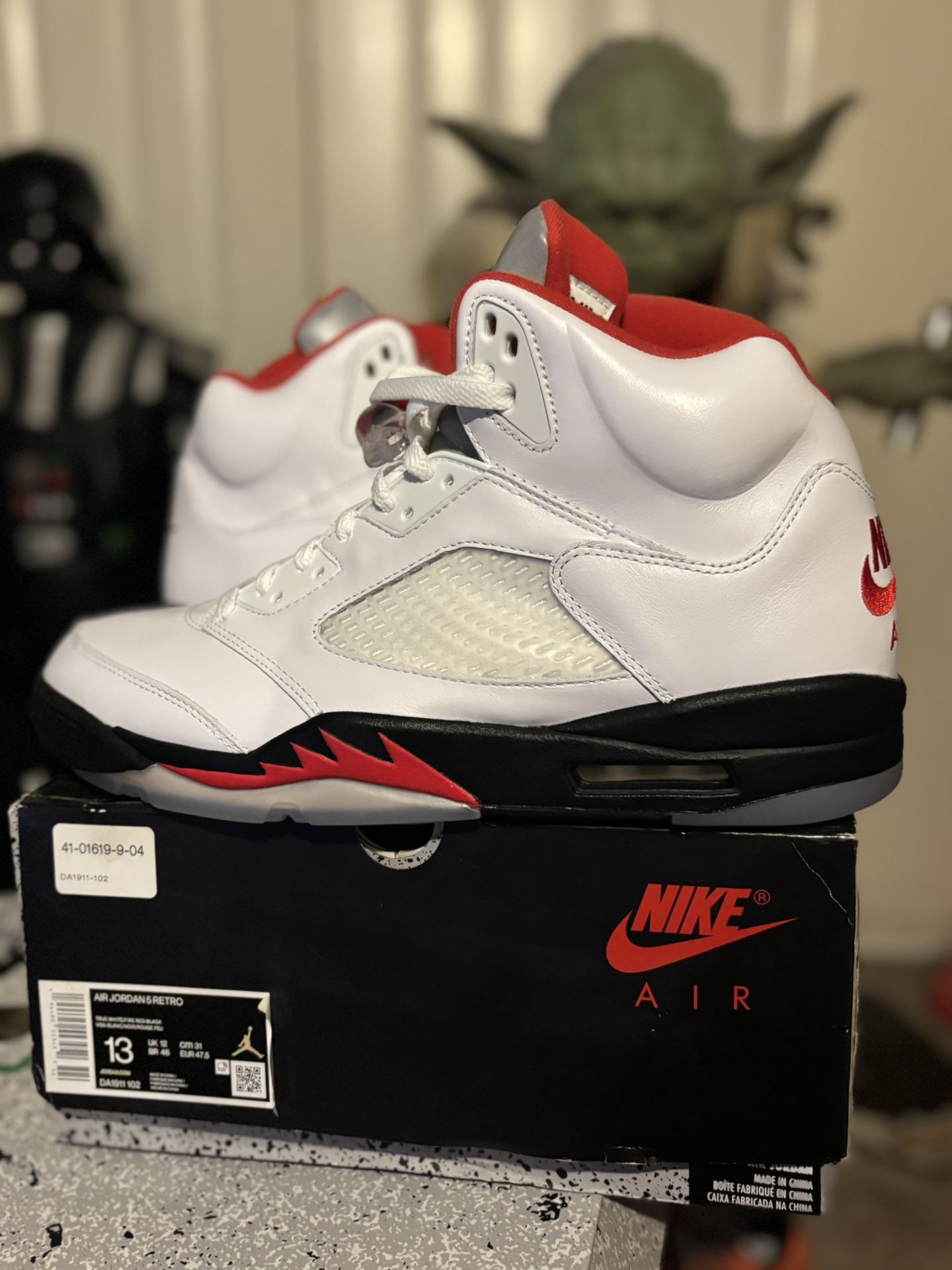 Jordan 5 Fire Red Size 13 $220