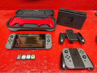 Nintendo Switch with 4 Games