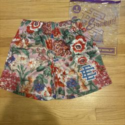 Eric Emanuel EE basic shorts blue wallpaper size MEDIUM