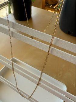 10k gold 20” 1.4mm Mariner link necklace 1.2 grams