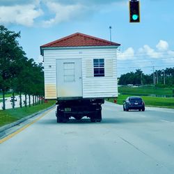 Shed Relocated ,,, Movemo Casita De Patio Container Rv 
