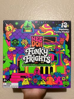 Needoh Funky Frights Squish-O-Ween Countdown