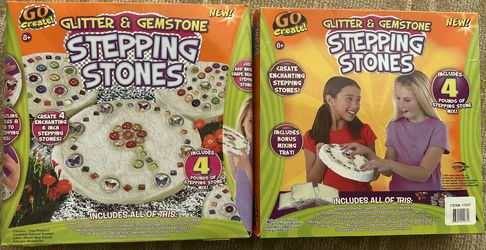 2 Stepping stones, (fun Outdoor Project for kids)