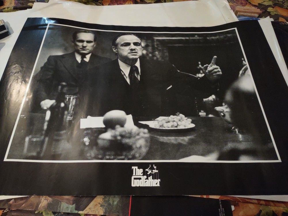 God Father poster 35x24 Real Movie God Father