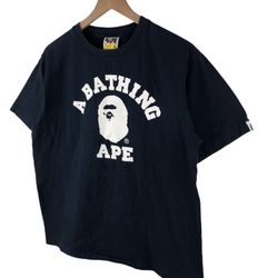 Navy Bape T Shirt