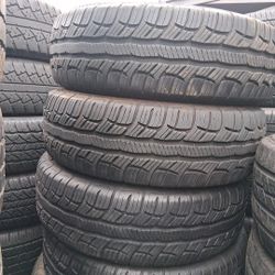 4 Semi New Tires 235/75r15 Bfgoodrich 🤑 Free Installation ‼️ 