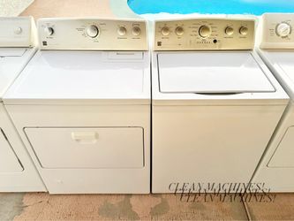 Kenmore 500 Washer and Gas Dryer 90 Day Warranty Some Delivery