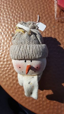 Snowman ornament