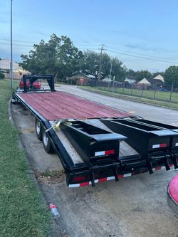 Flatbed Gooseneck Trailer
