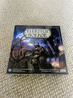 Eldritch Horror Board Game (Fantasy Flight Games) – Brand New Sealed (MSRP: $69.99)