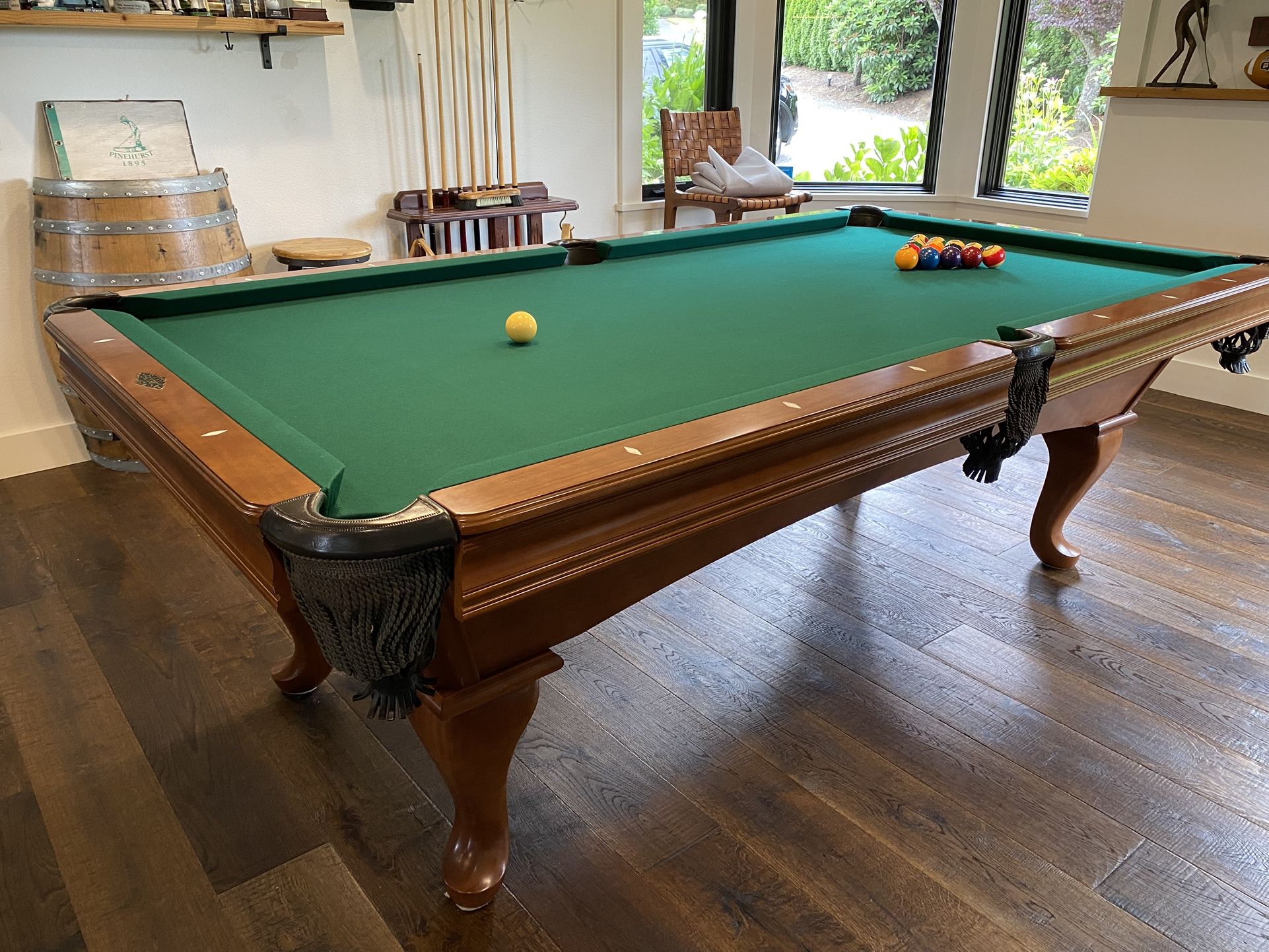 Pool Table With Accessories