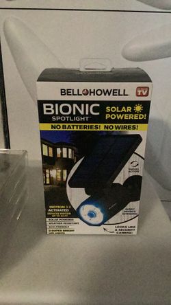Outside Solar Motion Sensor Light