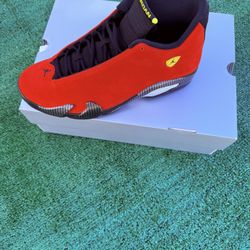 Jordan 14 Ferrari Size 12.5m New Pick Up Newr Tyler Mall