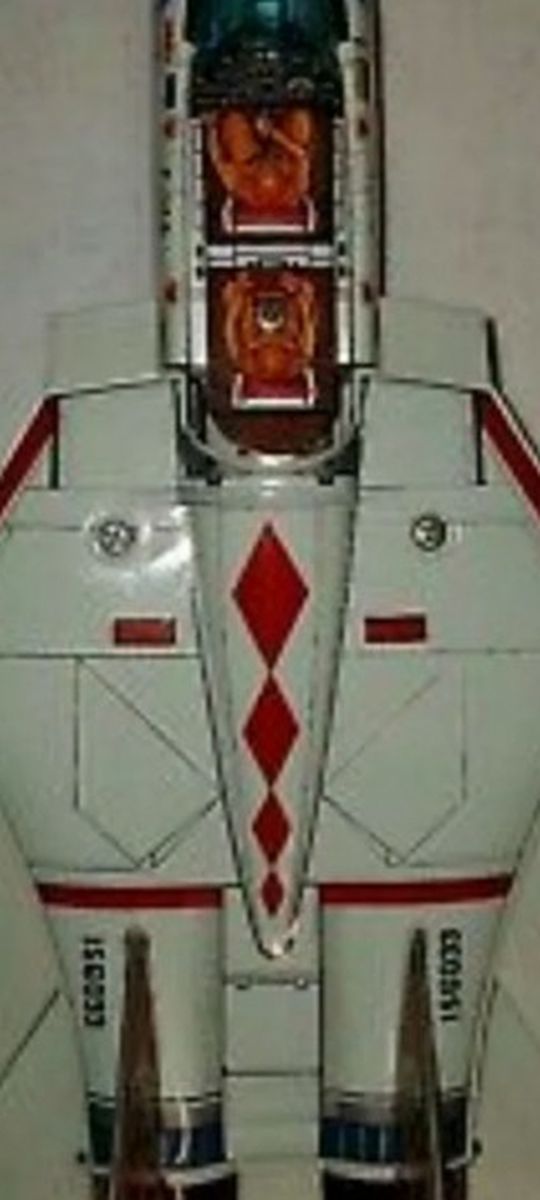 1970 BATTERY OPERATED F-14A TOMCAT NAVY