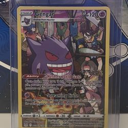 Pokemon Lost Origin Gengar Trainer Gallery Card # TG06/TG30