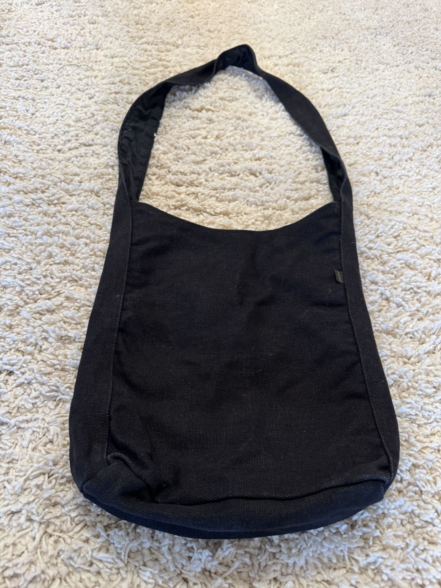 Boho Style Purse, Crossbody Or Shoulder Hemp Bag