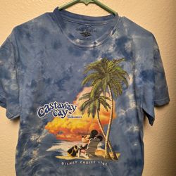 Disney Cruise Line T-Shirt Cast Away Cay Tie Dye Bahamas Tee Men's  size M