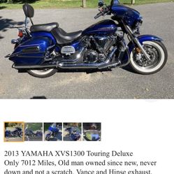 2013 Yamaha XVS 1300