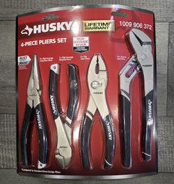 Husky 4 Piece PlierSet 