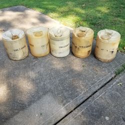 5 Gallon Plastic Can