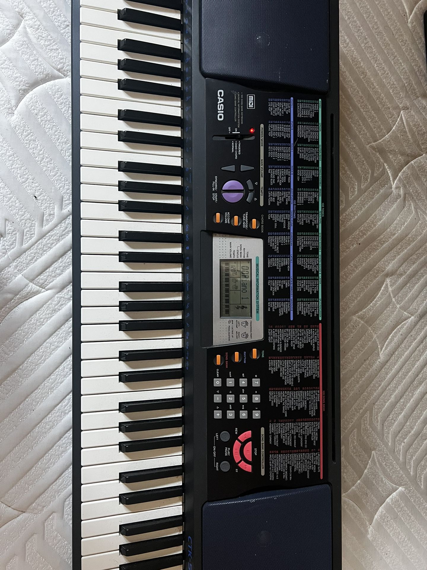 Casio CTK-501 Keyboard 