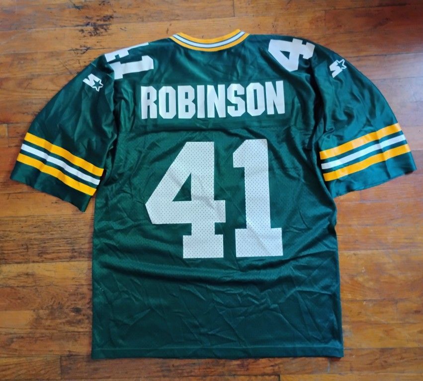Starter Vintage Green Bay Packets Eugene Robinson Size Large Super Bowl Champions Vintage