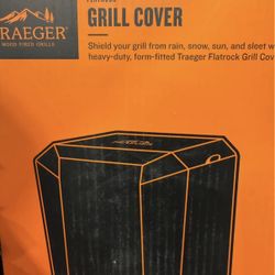 Traeger Full Length Grill Cover for Flatrock 3-Zone Flat Top