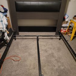 Queen Bed Frame With Back Board 