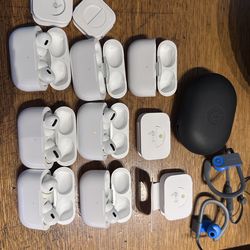 Mixed AirPods / AirPods Pro Lot — Some Working, Some For Parts (Read)