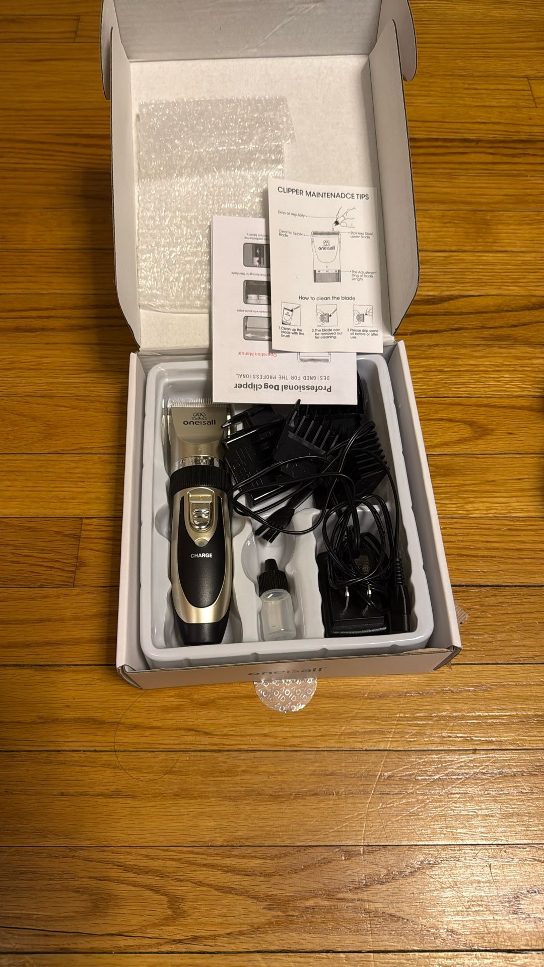 Pet Electric Clipper, Cordless For Dogs &cats