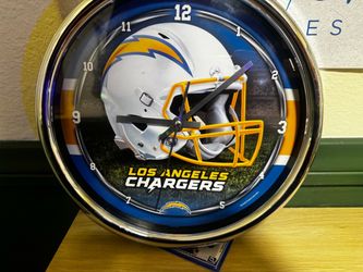 Los Angeles Chargers wall clock