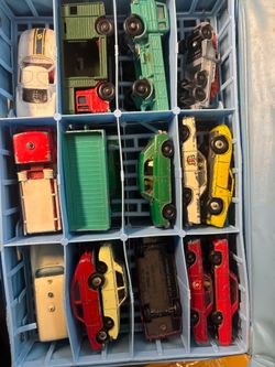 Vintage england matchbox cars from the 60s