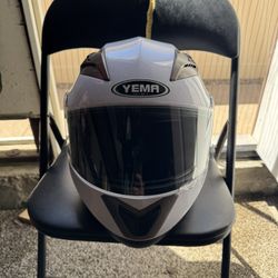 White YEMA Helmet