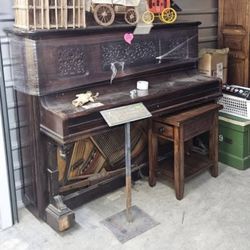 Antique Handmade Knabe Piano