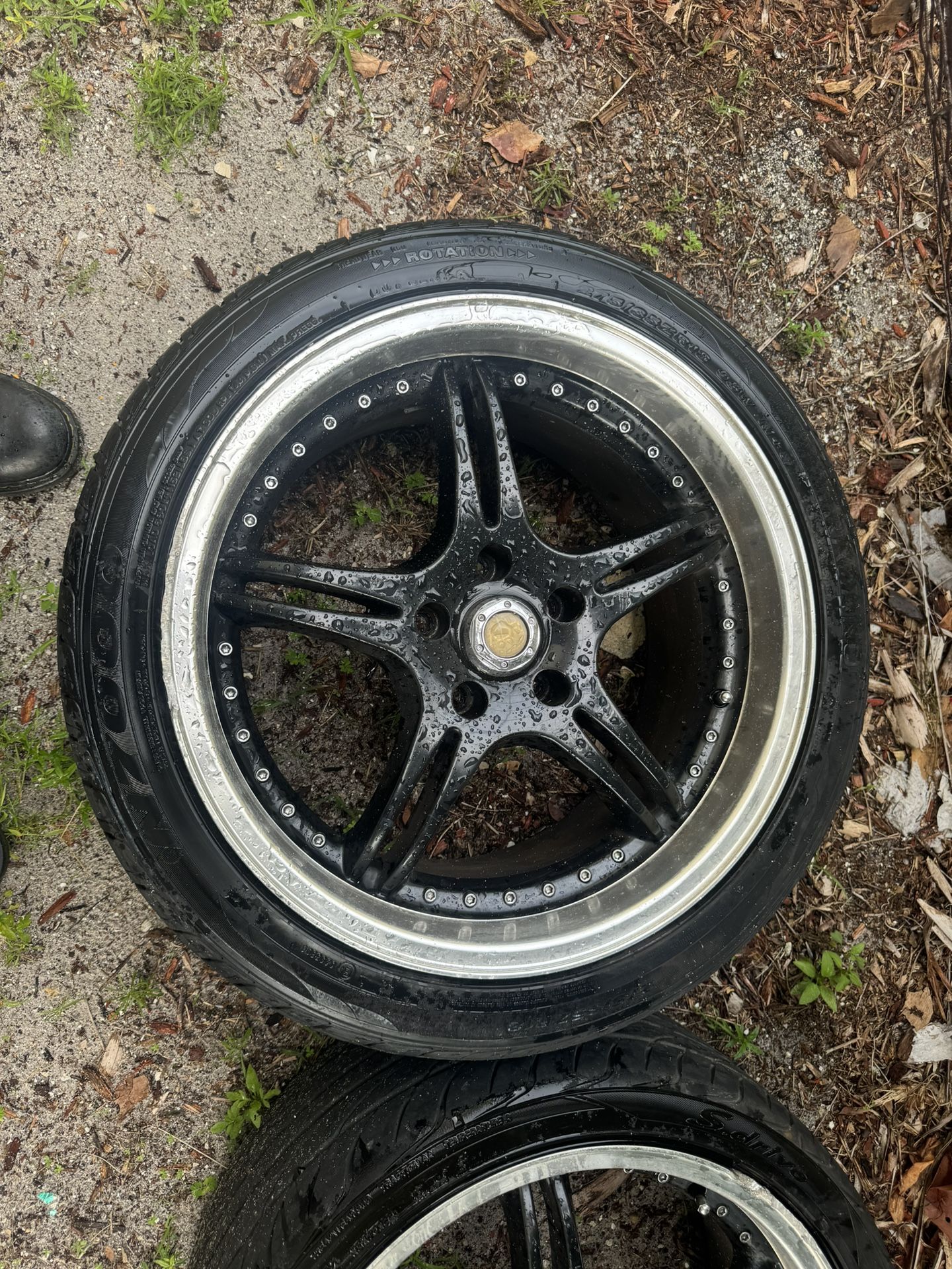 SSR GT03 Replica Wheels 114.3 5 Lug Nissan 8.5 And 9.5 Wide 18 Inch