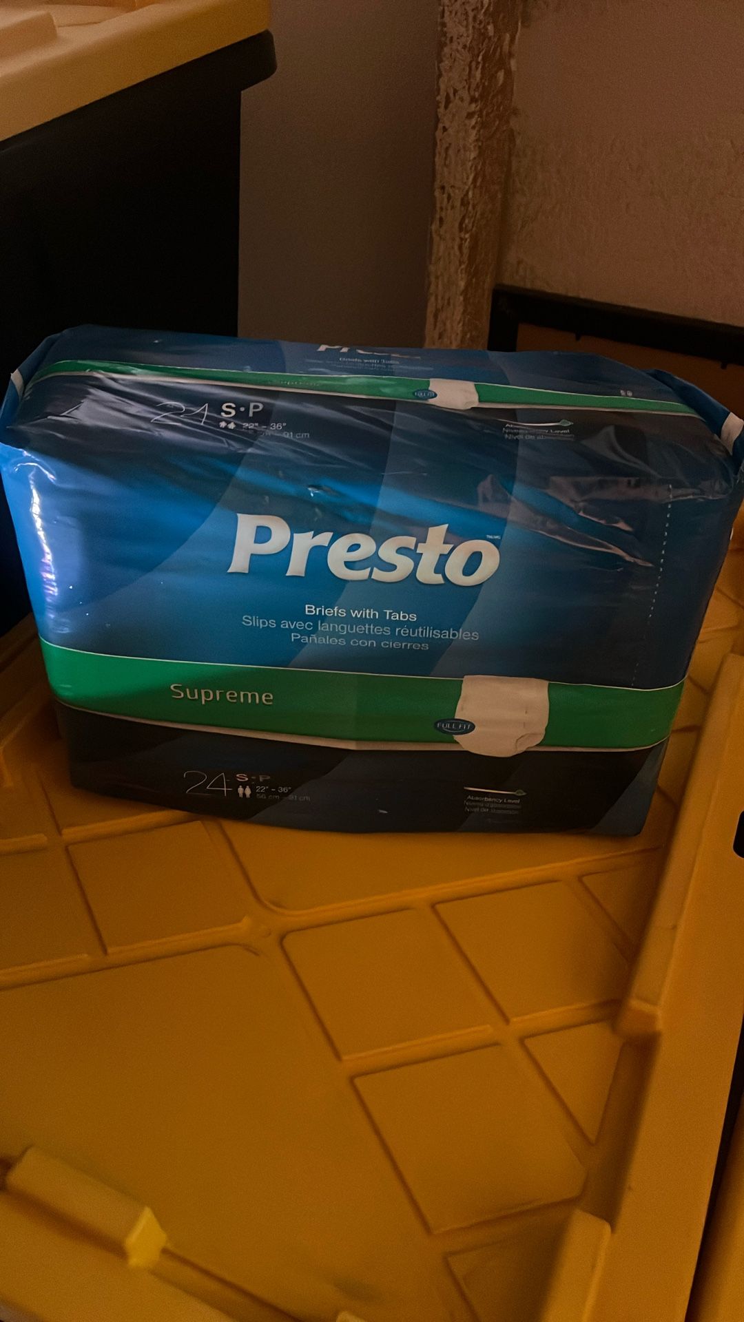 Presto Suprime Diapers Briefs With Tabs