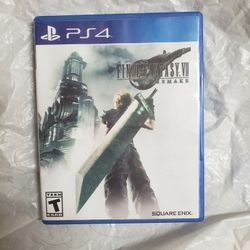 Final Fantasy 7 Remake For The PS4 